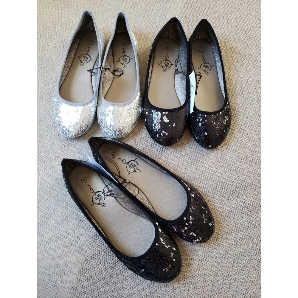 Brand New Sequin Flats